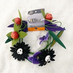 Target Hyde And Eek Ghoulish Garden 6ft Garland Halloween Succulent Plant 2021.